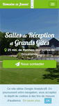 Mobile Screenshot of jaunel-broceliande.com