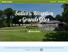 Tablet Screenshot of jaunel-broceliande.com